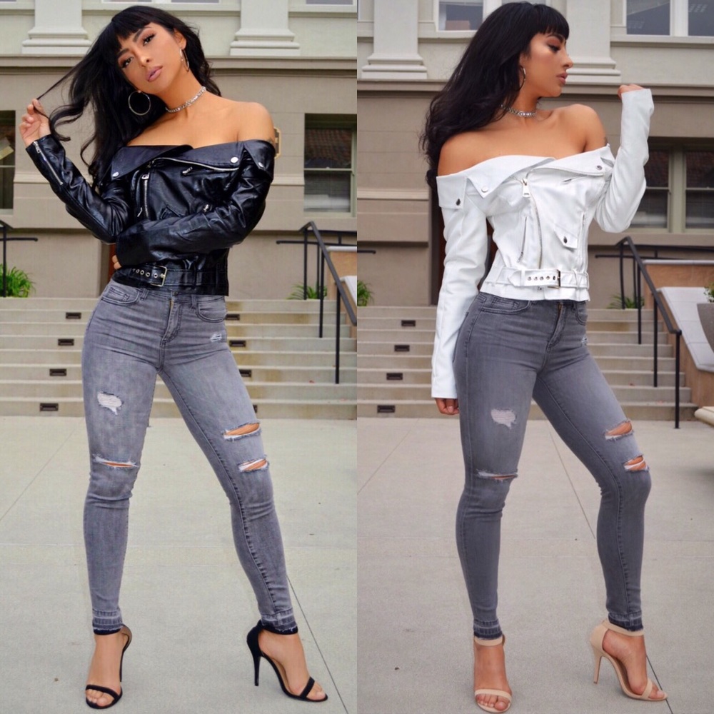 Faux Leather jacket